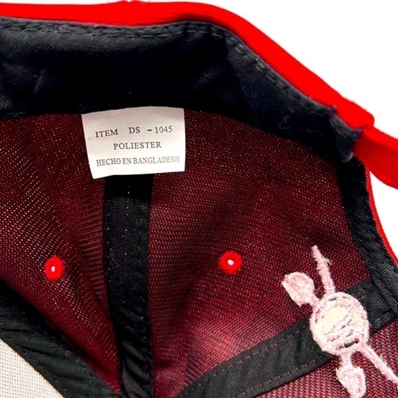 Captain Morgan - Red Captain Morgan Emblem Baseball Hat Onesize - Picture 9 of 9